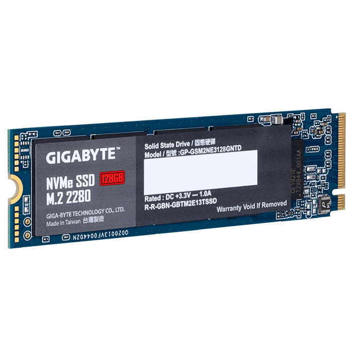Gigabyte M.2 128GB PCIe 3.0 1550MB/s SSD (GP-GSM2NE3128GNTD