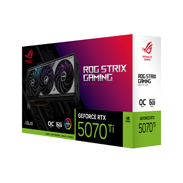 ASUS ROG -STRIX-RTX5070TI-O16G-GAMING NVIDIA GeForce RTX 5070 Ti 16 GB GDDR7 Graphics Card (90YV0M90-M0NA00) - Image 10