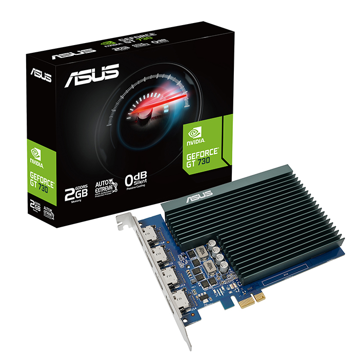 ASUS GT730-4H-SL-2GD5 NVIDIA GeForce GT 730 2 GB GDDR5 Graphics Card (90YV0H20-M0NA00) - Image 3