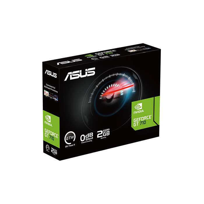 ASUS GT710-SL-2GD5-BRK-EVO NVIDIA GeForce GT 710 2 GB GDDR5 Graphics Card (90YV0ALA-M0NA00) - Image 5